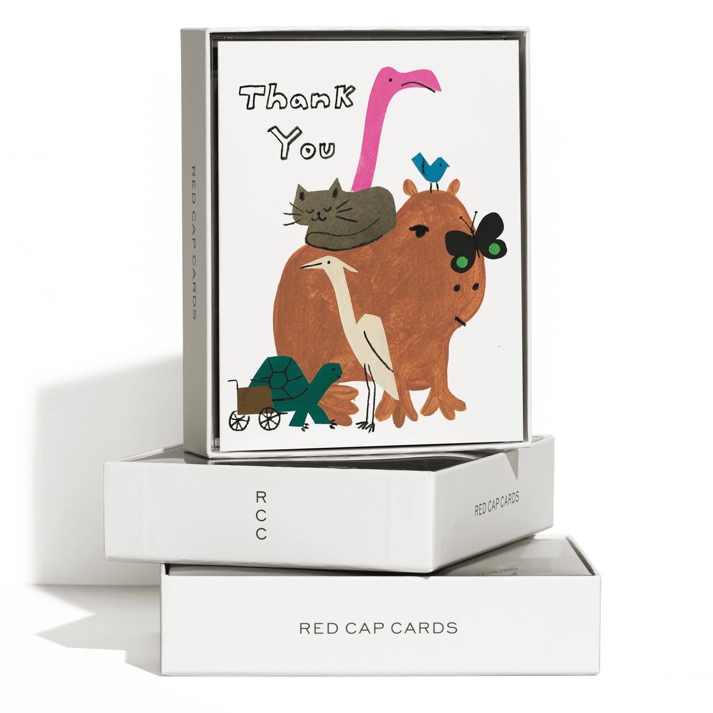 Thank You Capybara Friend Greeting Card