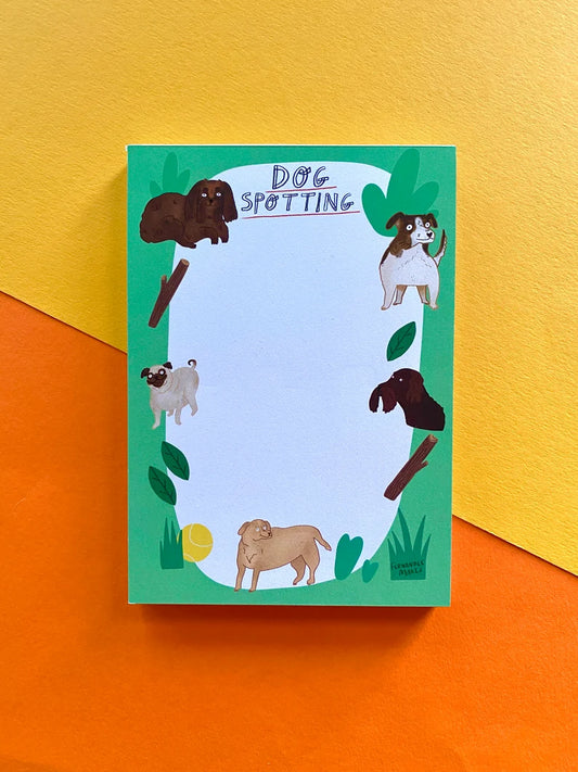 Dog Spotting Notepad