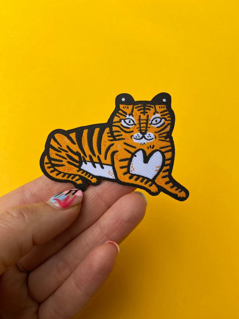 Tiger Woven Patch by Fernandes Makes