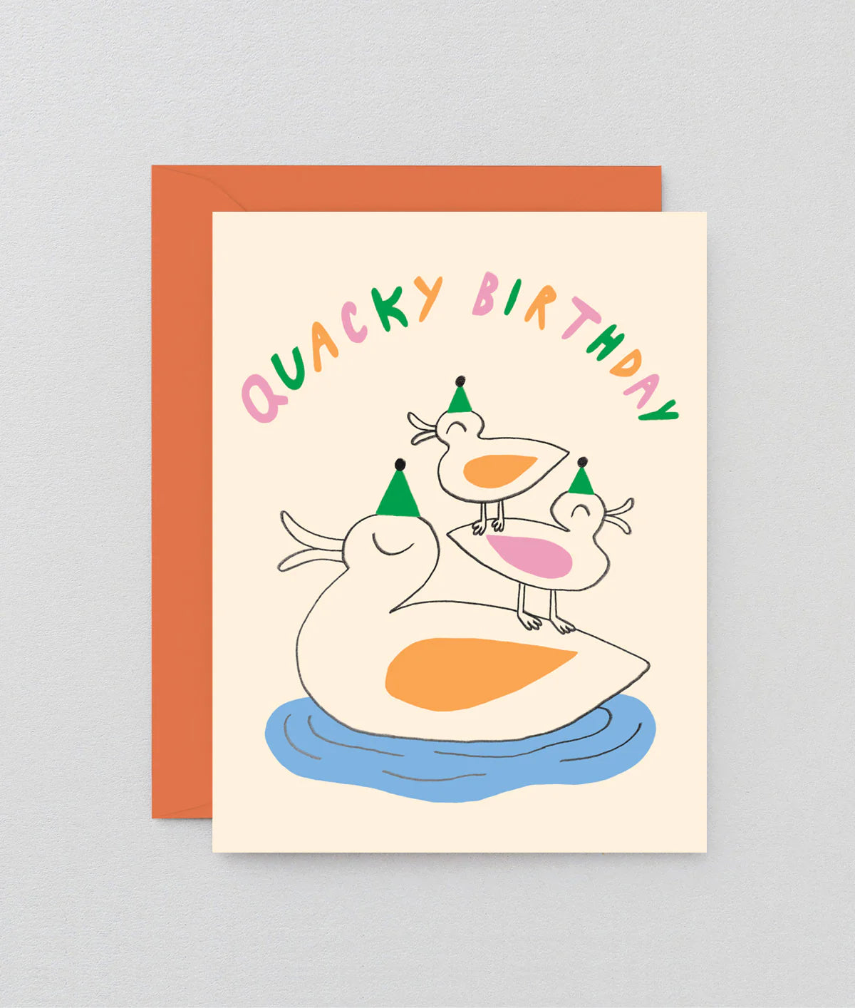 Quacky Birthday Greeting Card