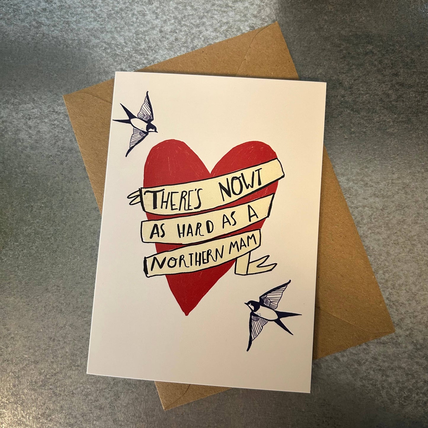 Northern Mam card by Dick Vincent