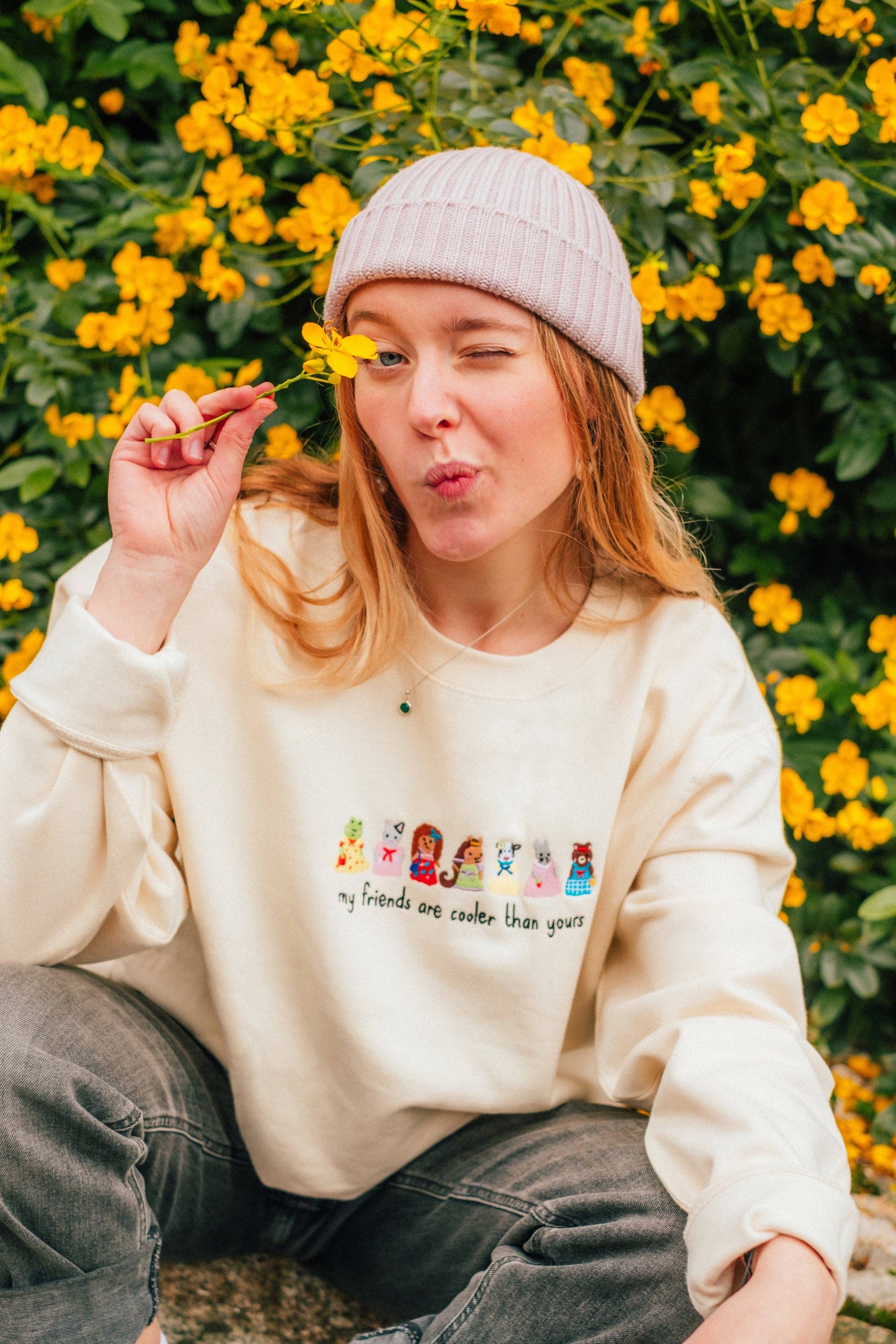 Sylvanian Families Embroidered Sweatshirt