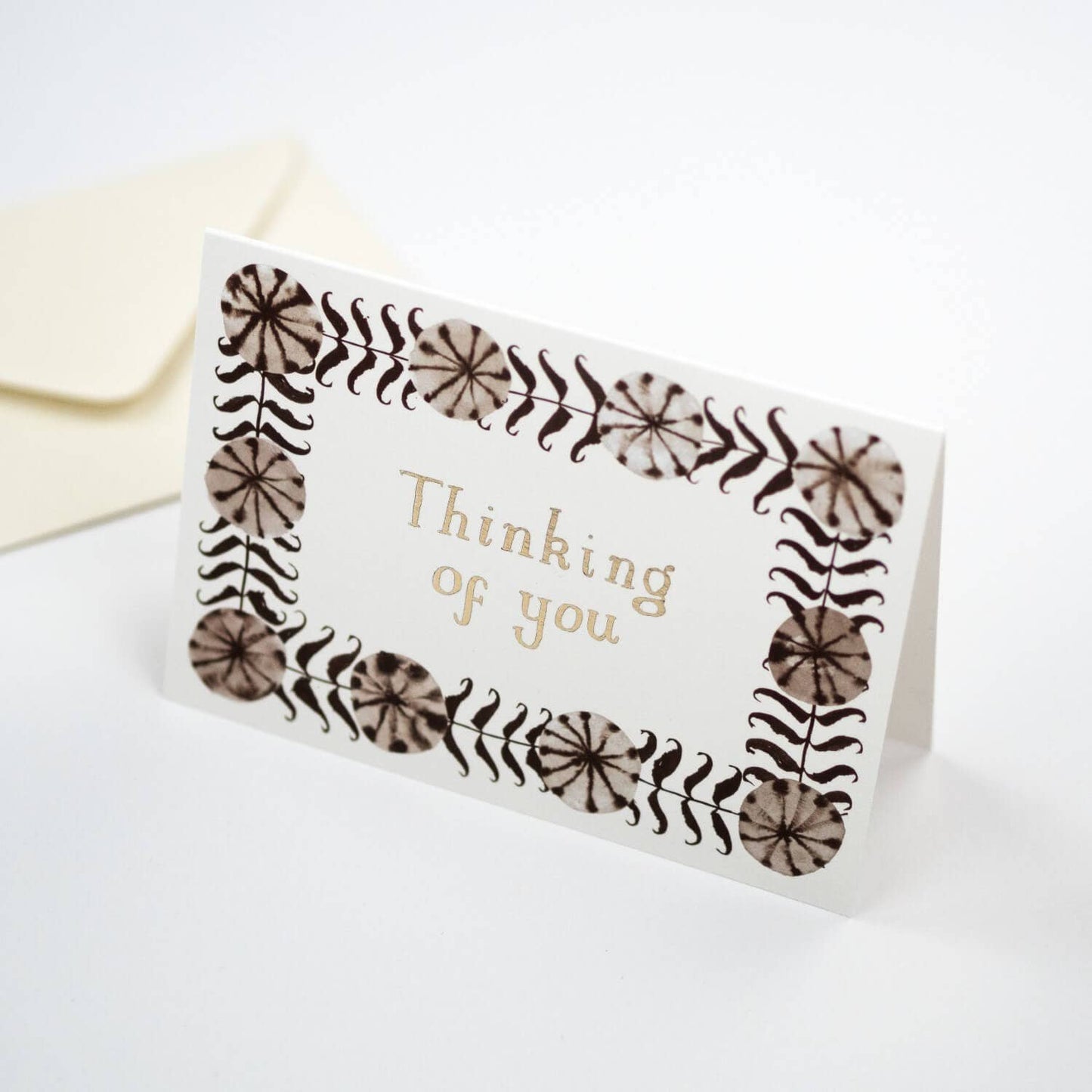 Thinking of You Foiled Greeting Card
