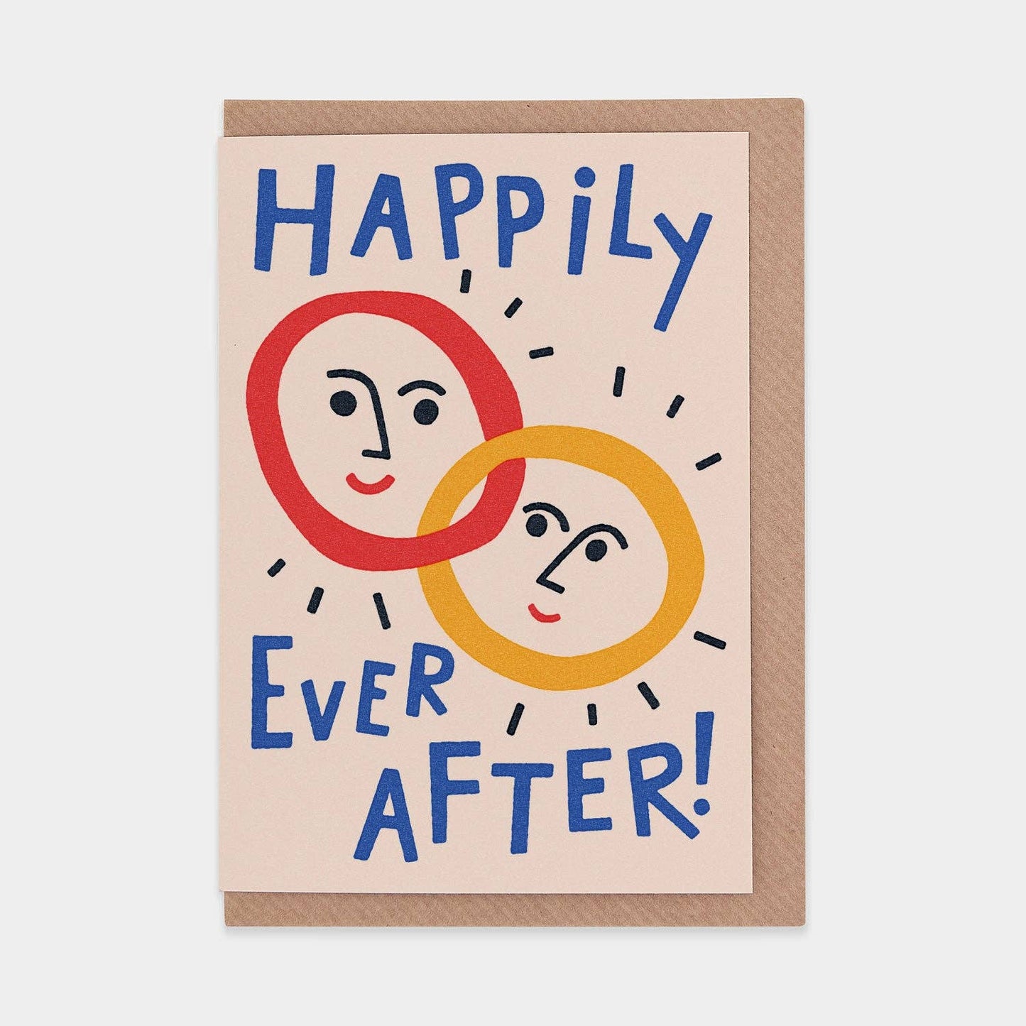 Happily Ever After Wedding Greeting Card