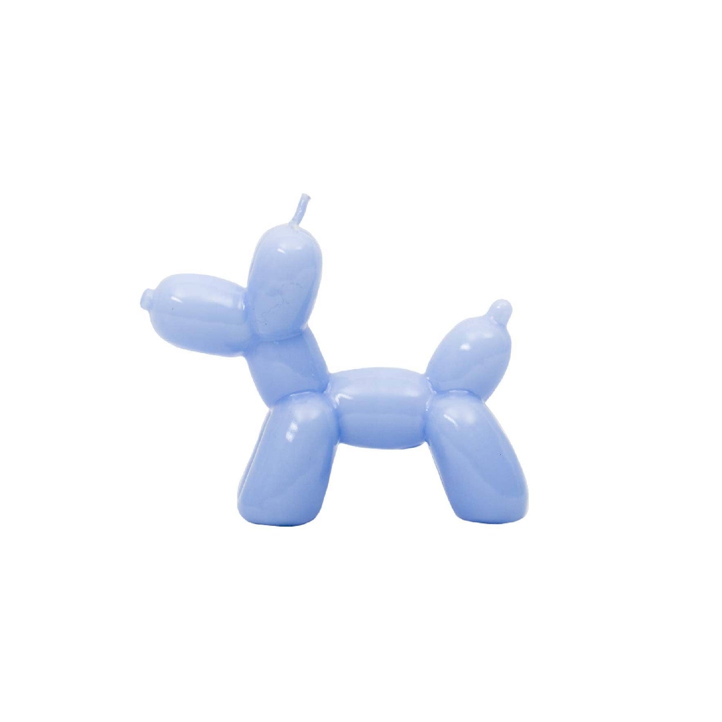 Balloon Dog Candle - Light Blue