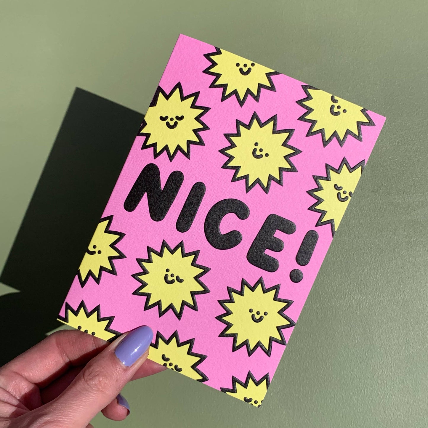 Nice! Greeting Card