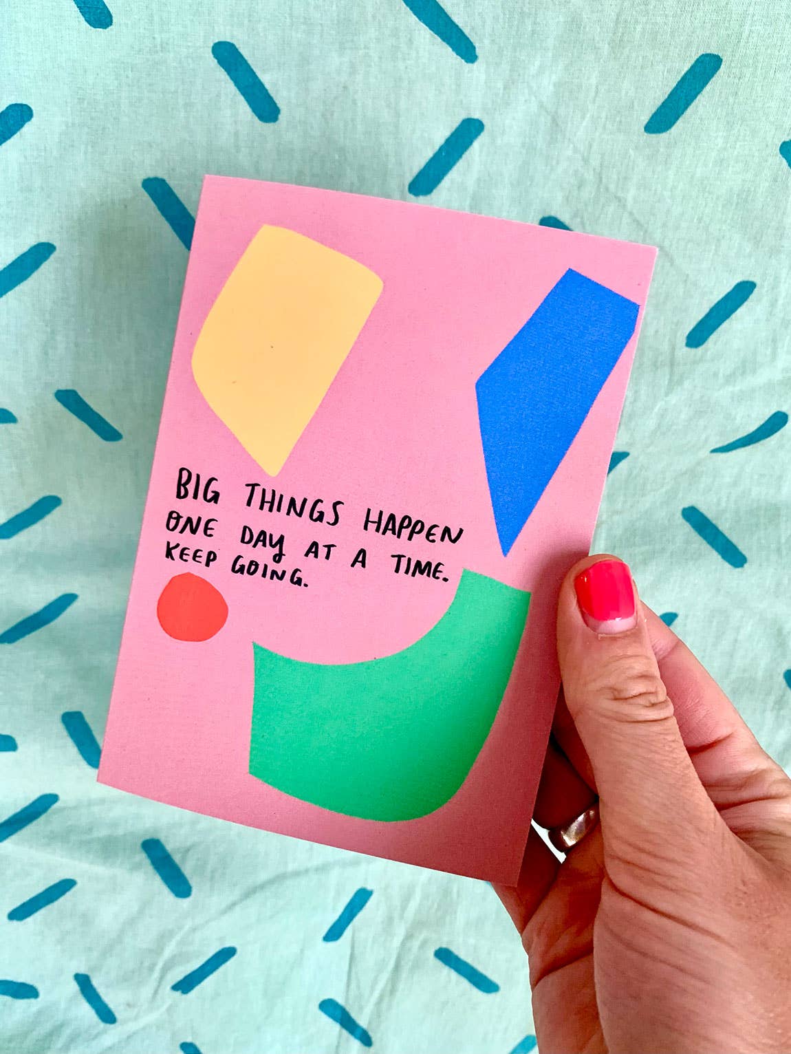 Big Things Happen card