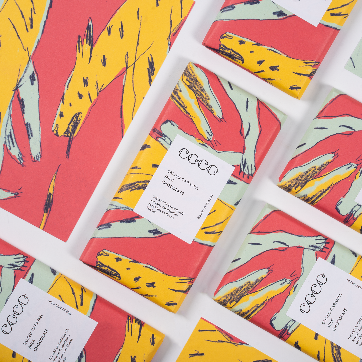 Salted Caramel Milk Chocolate Bar 80g