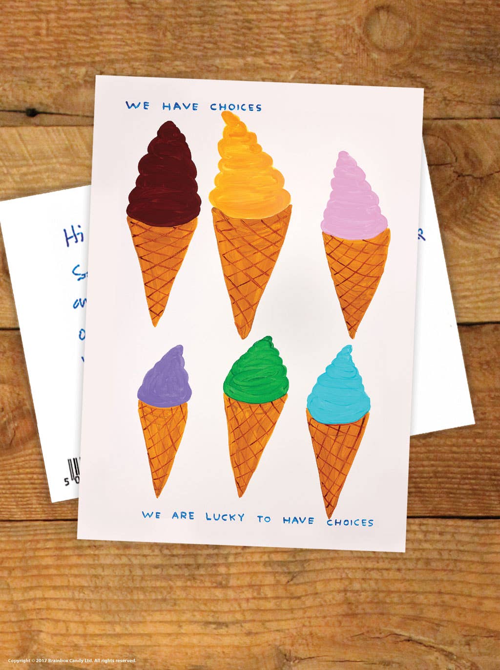 We Have Choices A6 Art Postcard