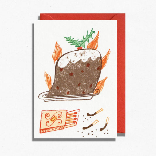 Christmas Pudding Card | Winter | Figgy Pudding