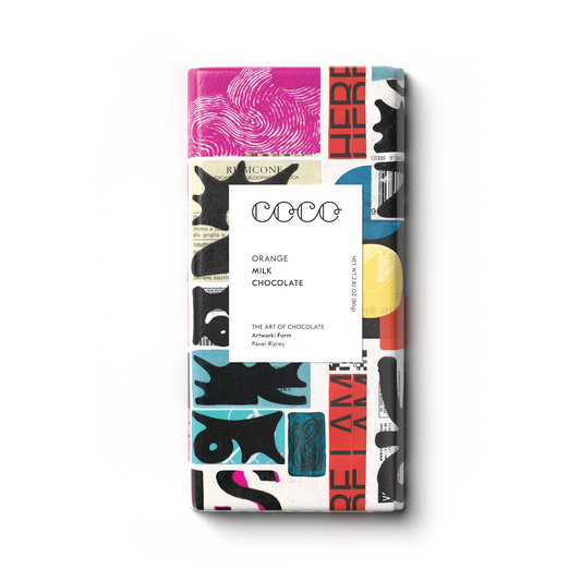 Orange Milk Chocolate Bar 80g