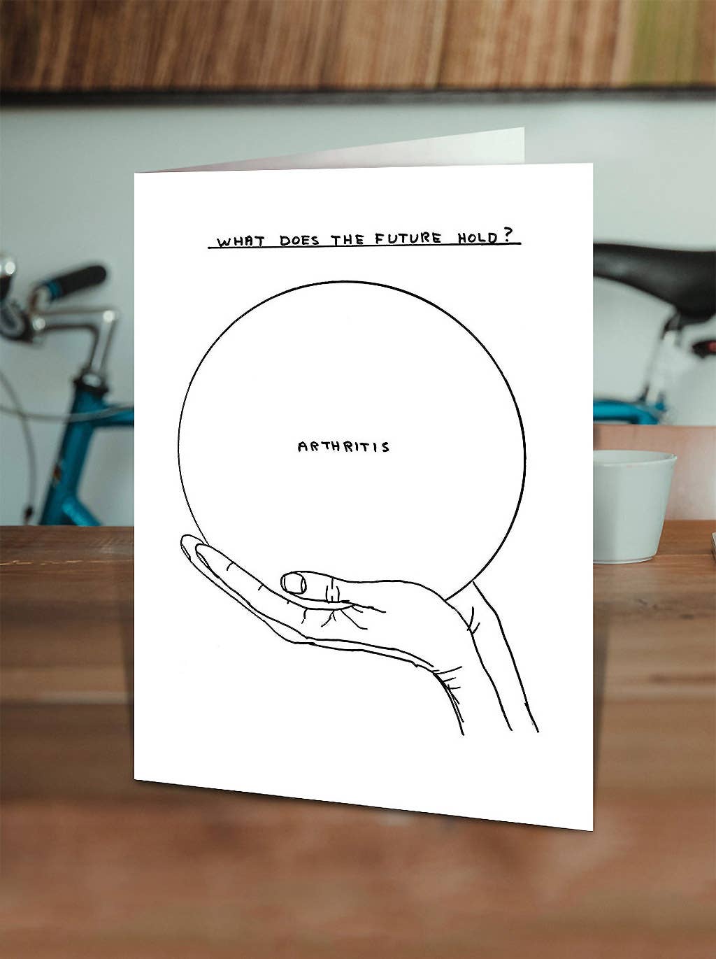 Arthritis Funny David Shrigley Card