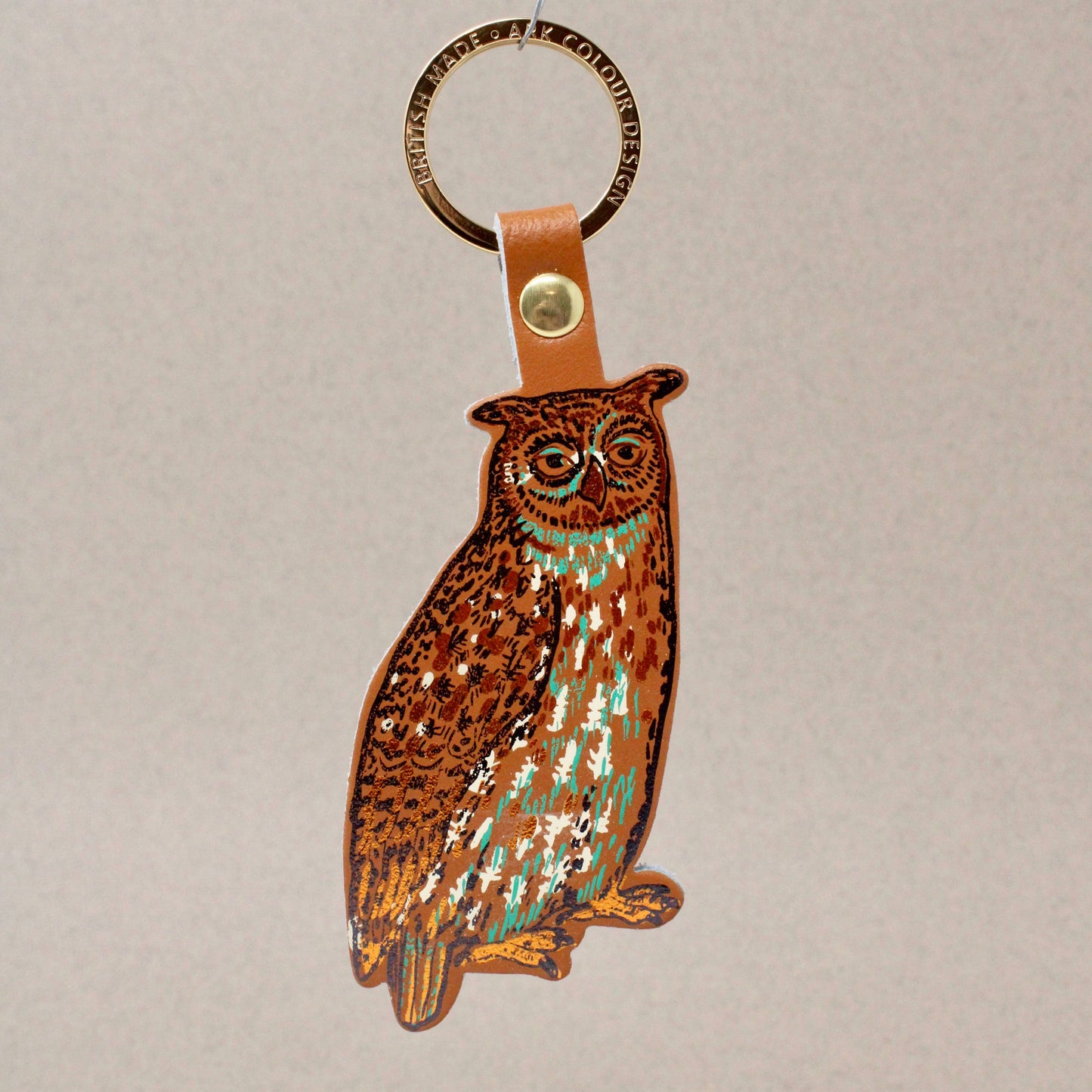 Nocturnal Owl Key Fob