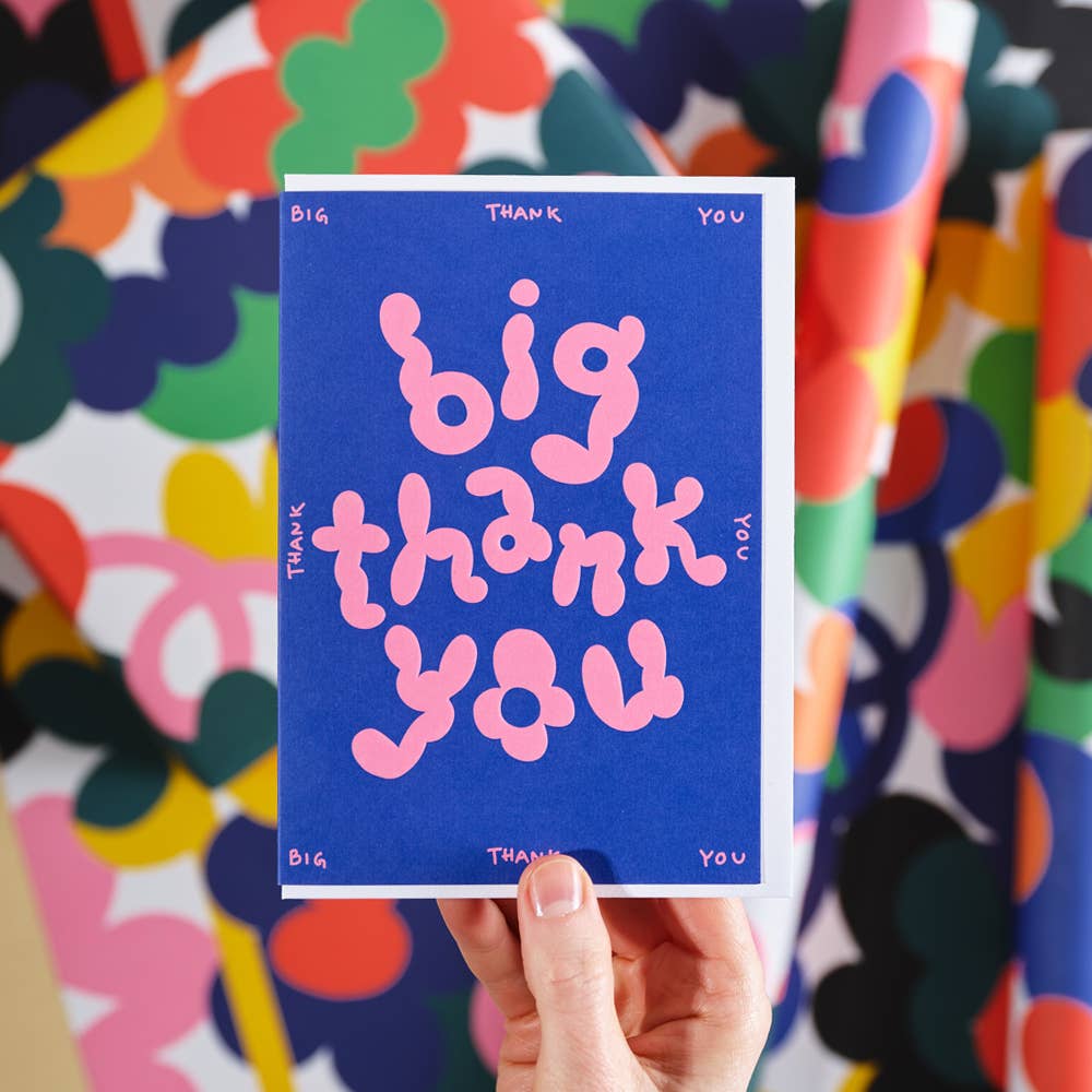 Big Thank You Greetings Card