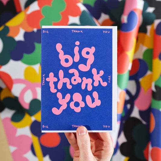 Big Thank You Greetings Card