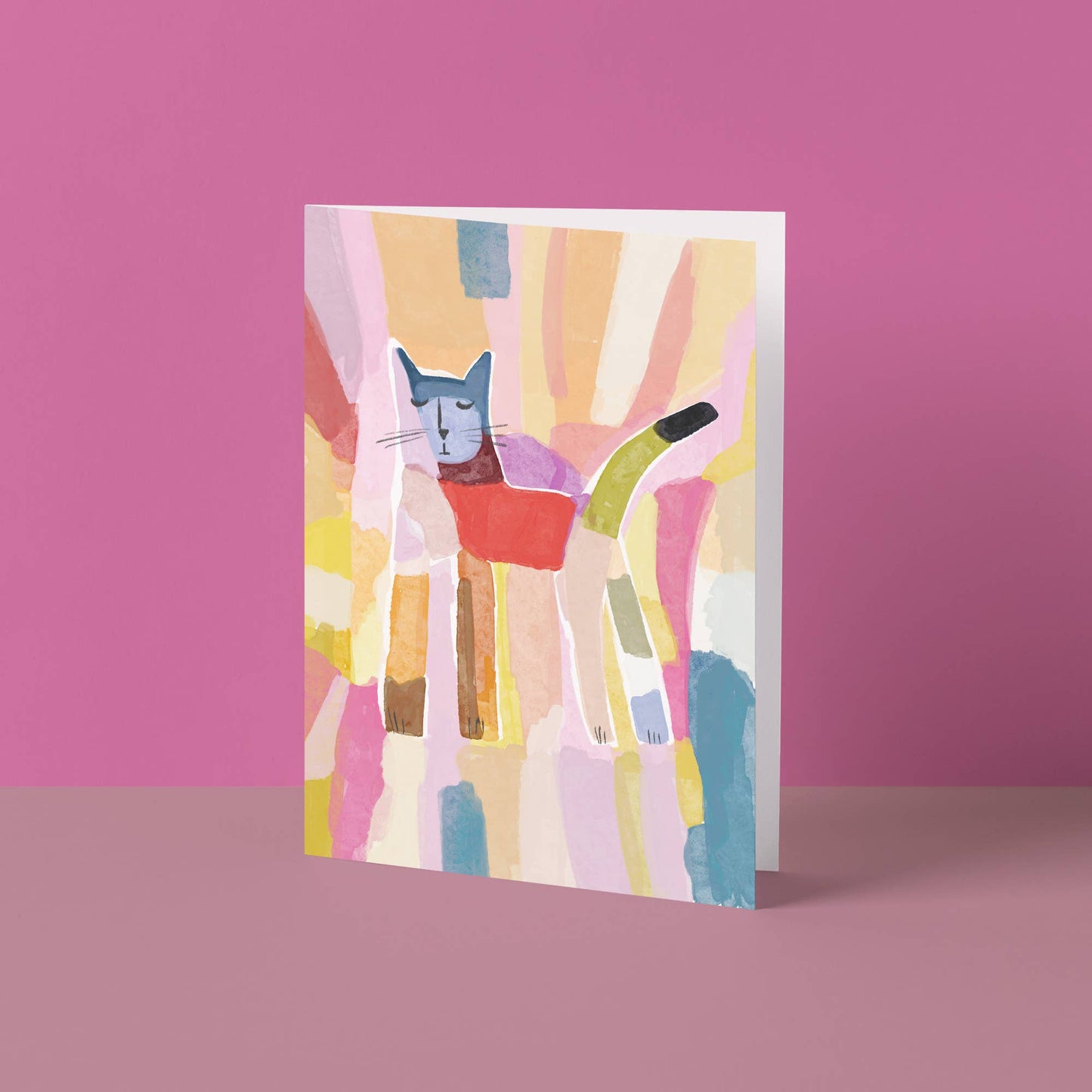 Paw Klee Cat Card