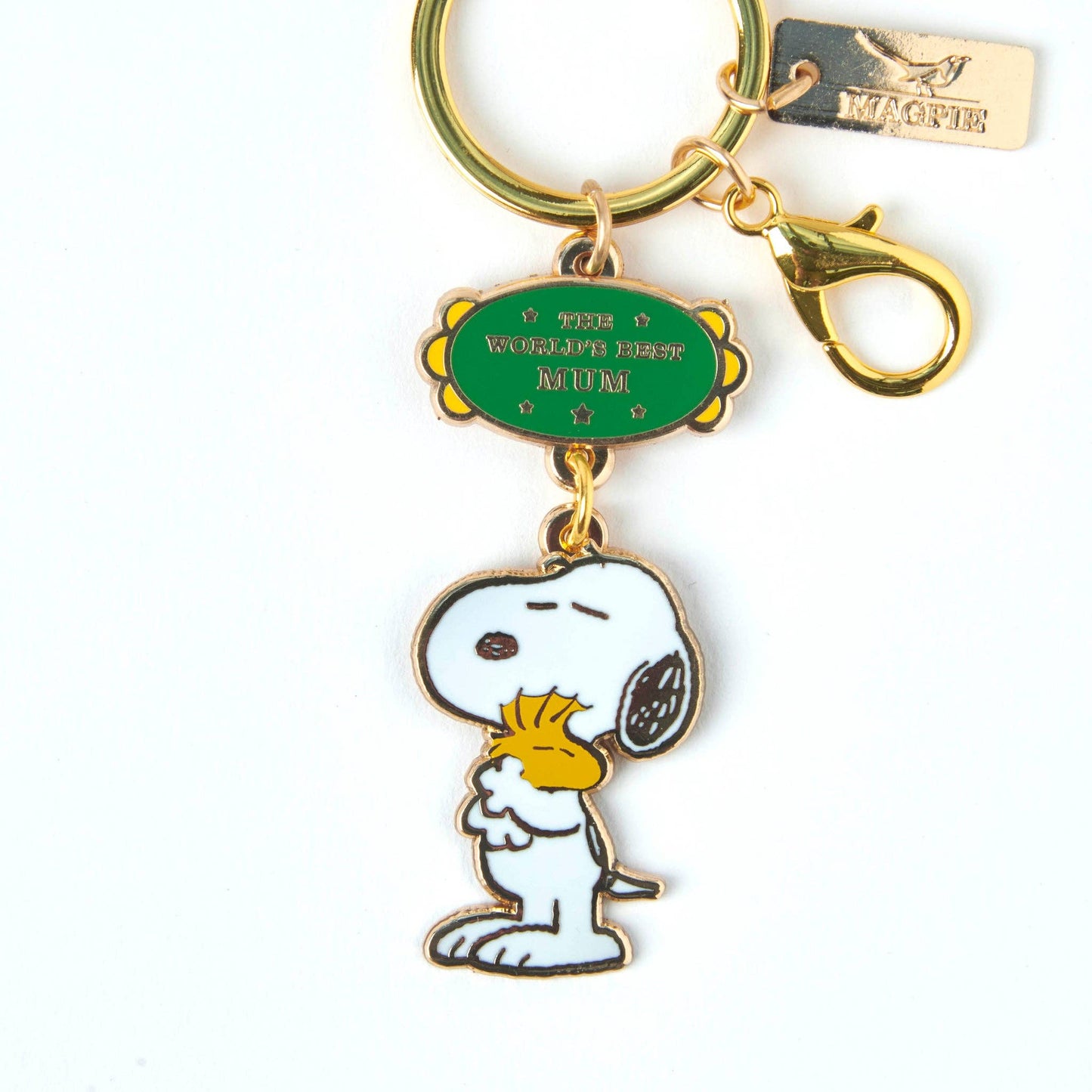 World's Best Mum Peanuts Keyring
