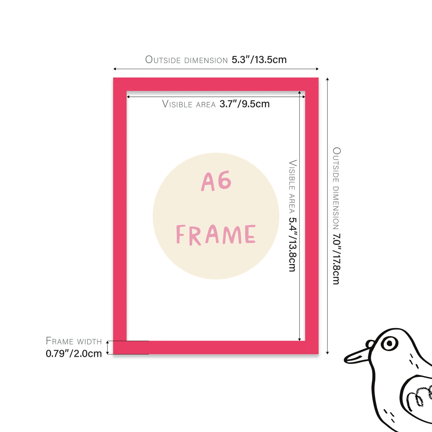 A6 Picture Frame