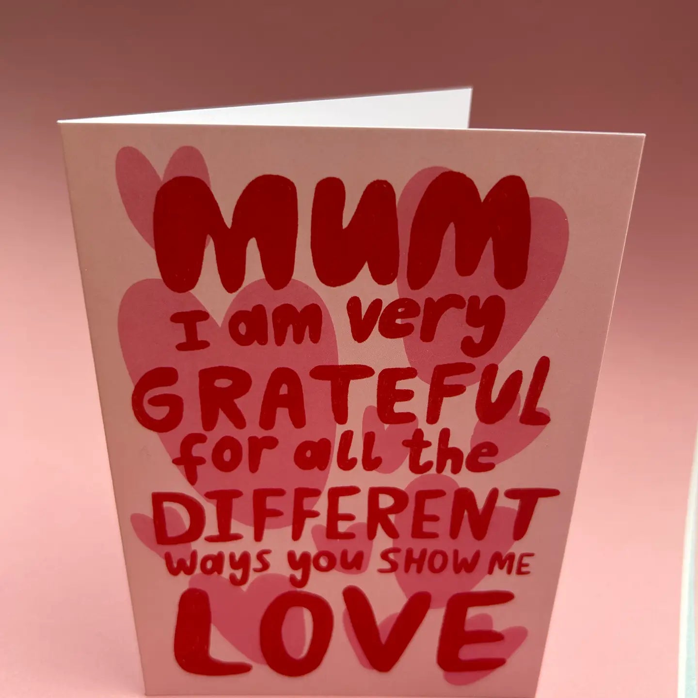 Mum Different Ways Greeting Card