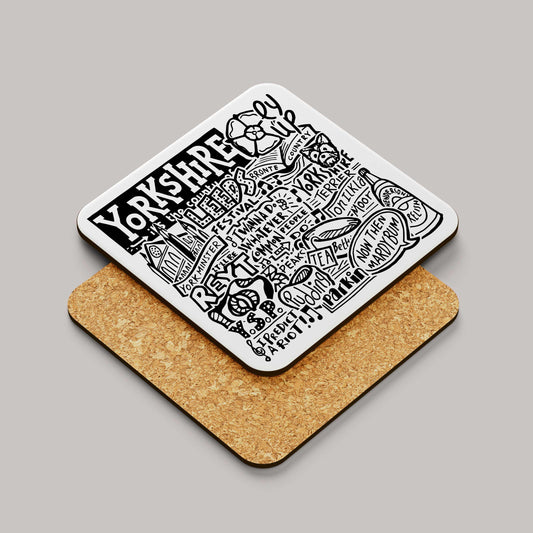 Yorkshire Landmarks Square Coaster