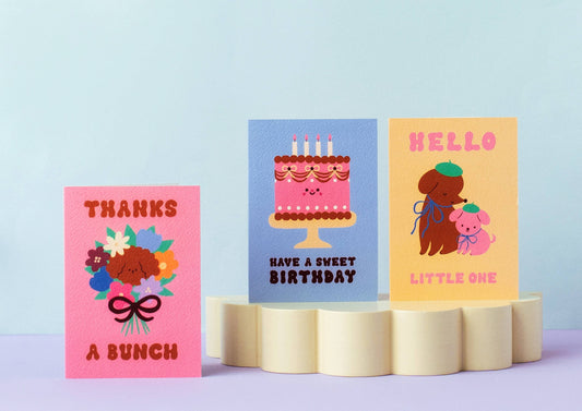 Thanks a Bunch Flowers Greeting Card