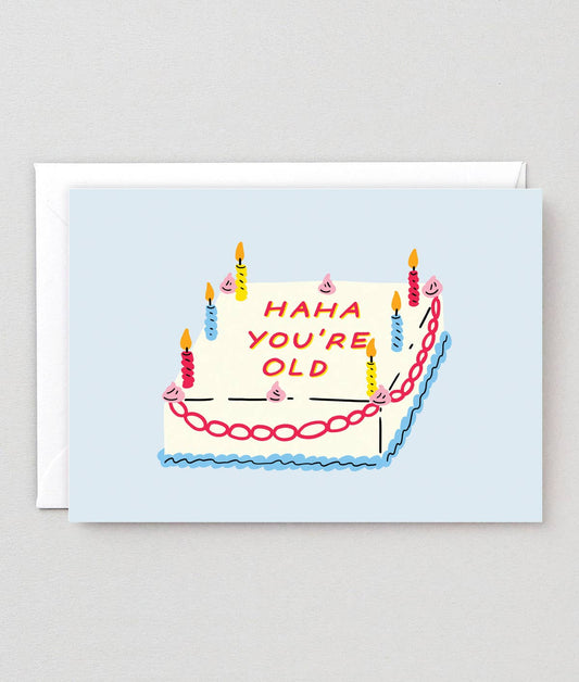 ‘Haha Cake’ Greetings Card