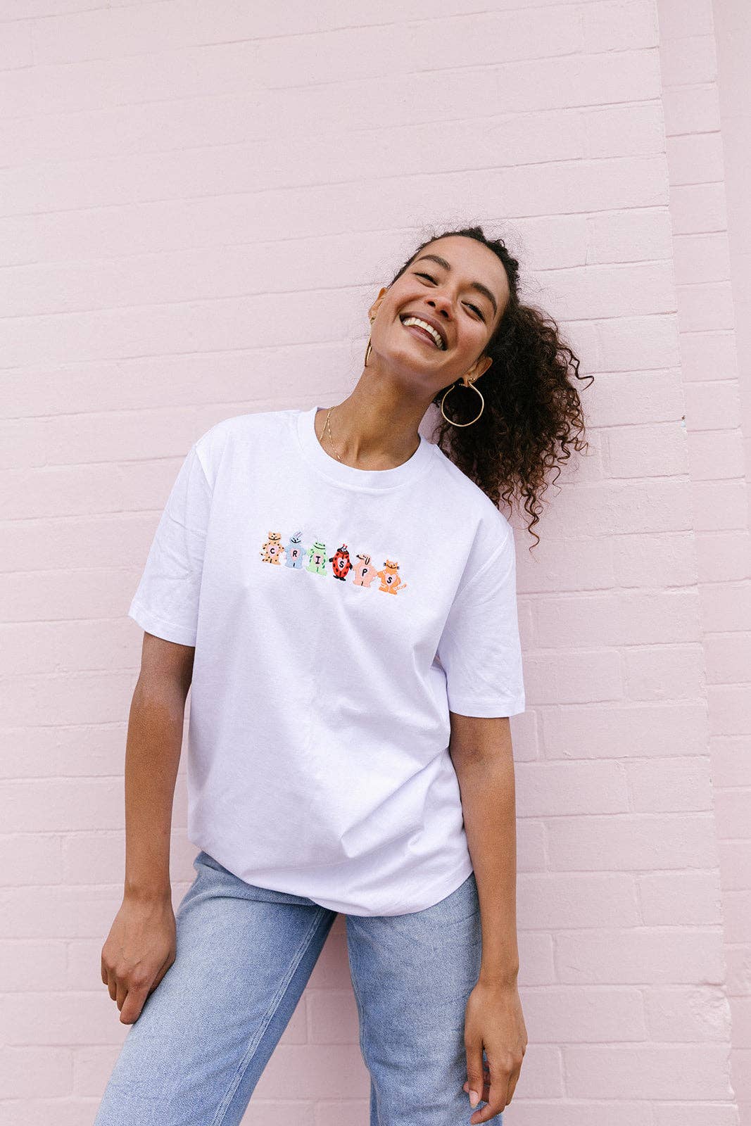 CRISPS Embroidered T-Shirt