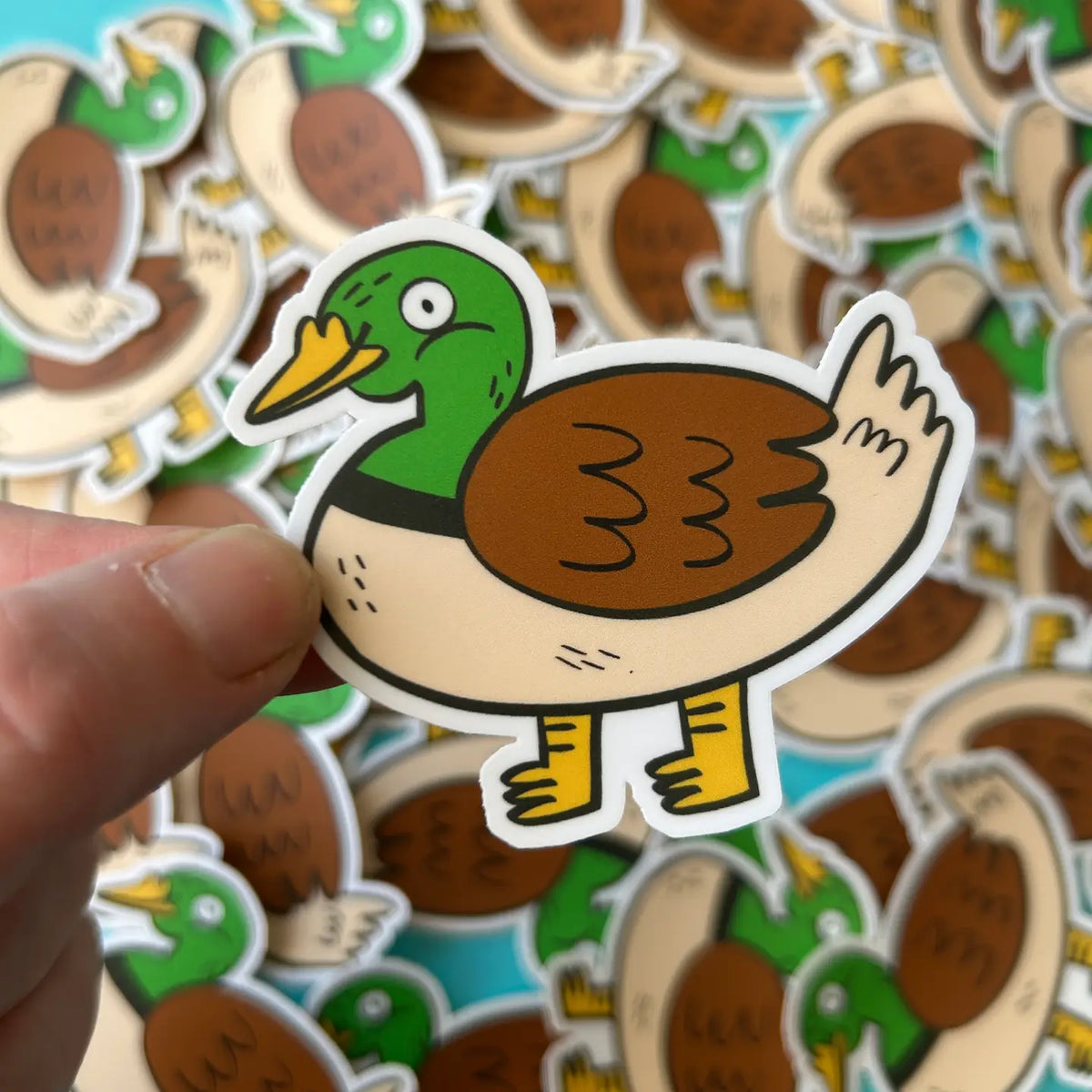 Duck Vinyl Sticker