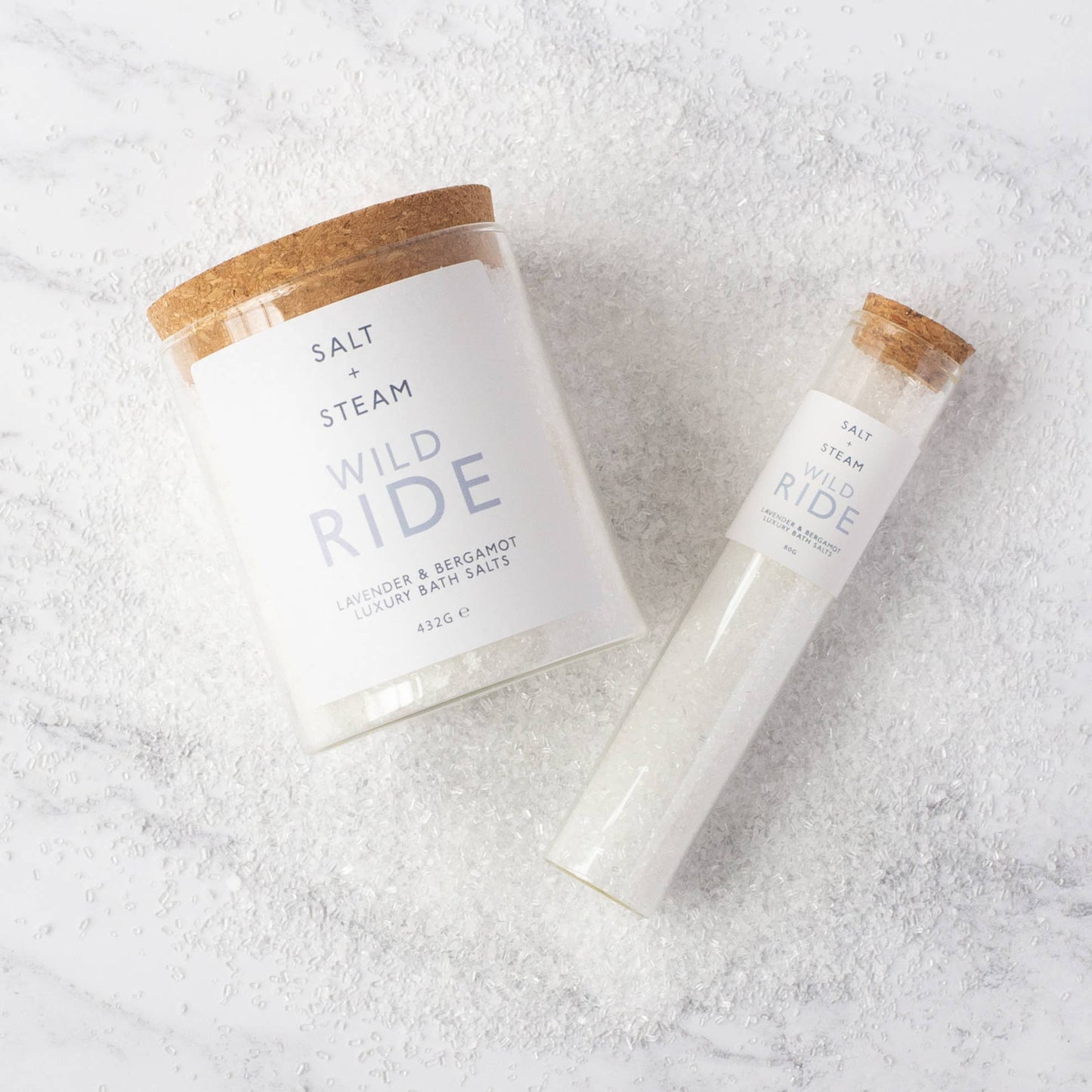 Wild Ride - Lavender & Bergamot Bath Salts 80g & 432g