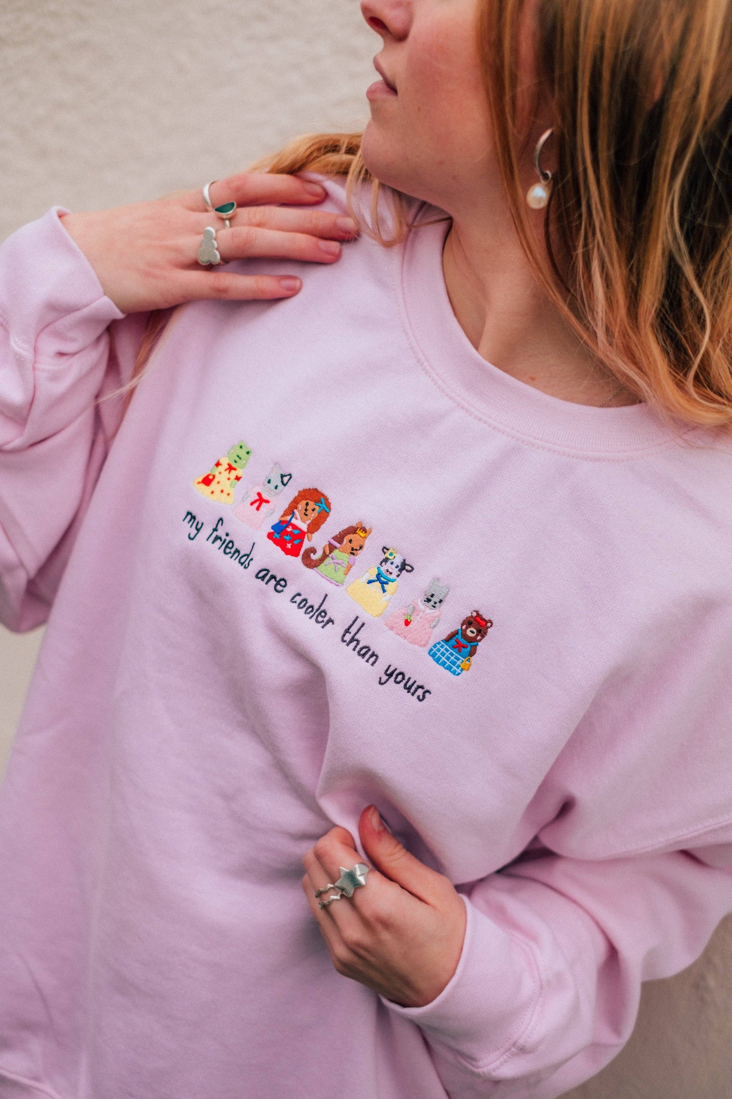 Sylvanian Families Embroidered Sweatshirt