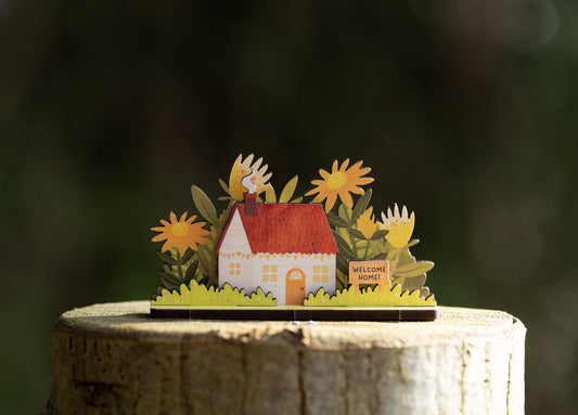 NEW HOME POP OUT CARD