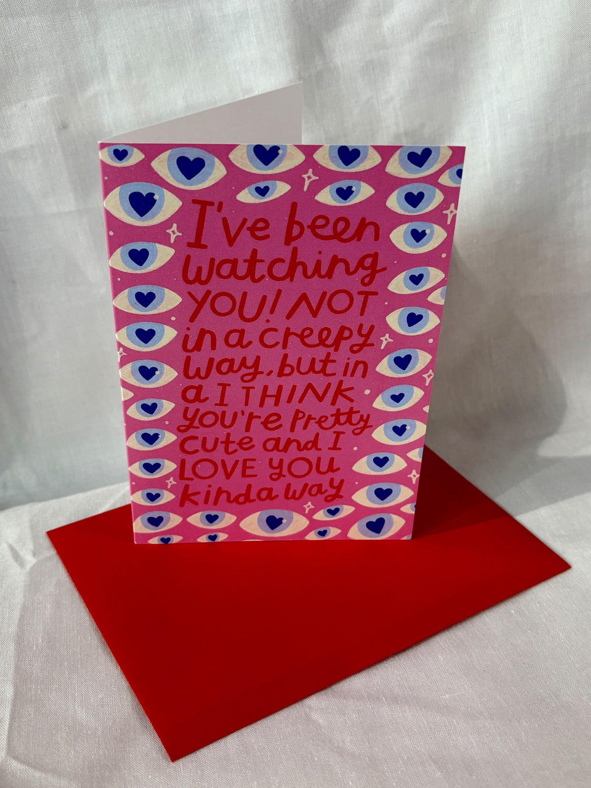 Watching You, Love You Greeting Card