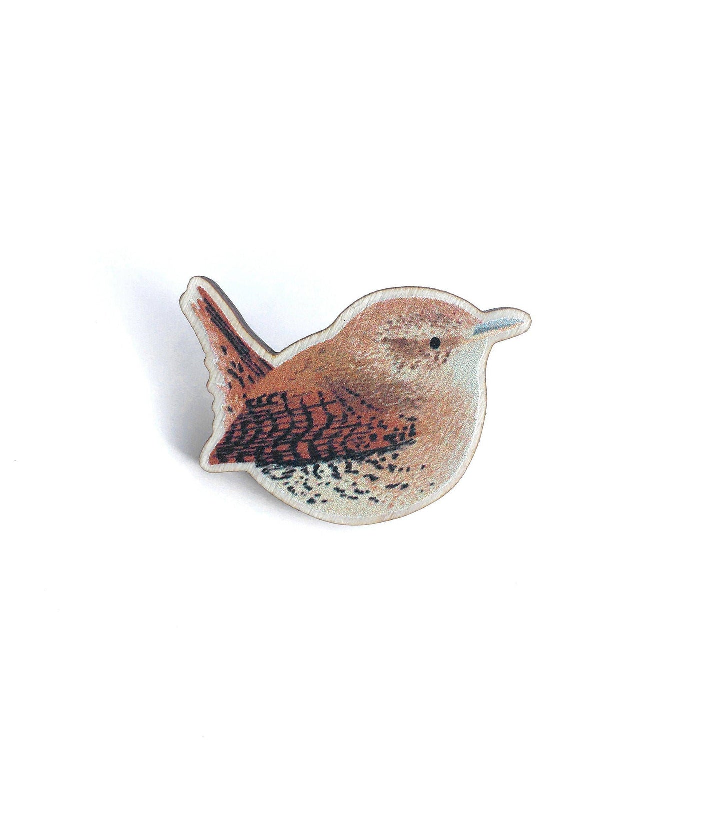 Wren Wooden Pin