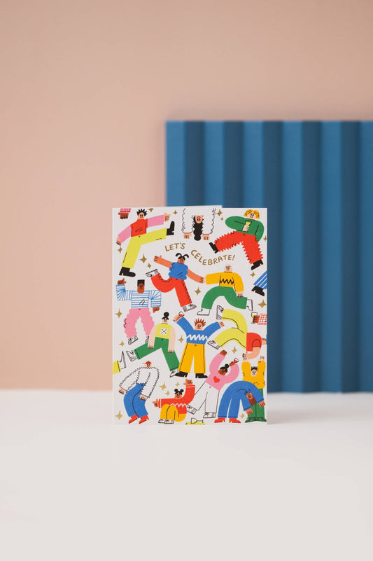 Let's Celebrate Greeting Card