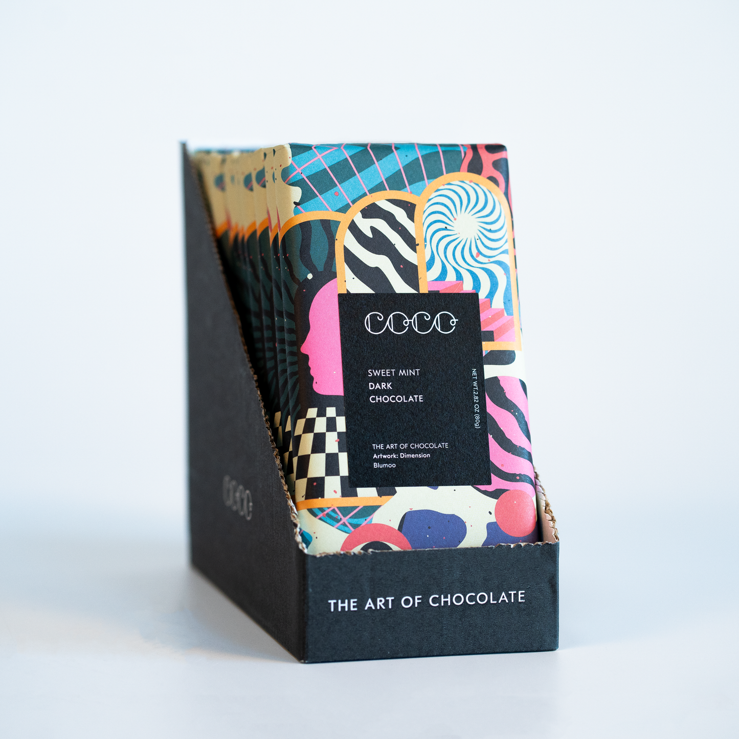 Sweet Mint Dark Chocolate Bar 80g