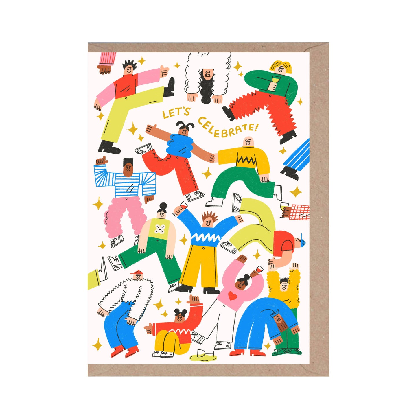 Let's Celebrate Greeting Card