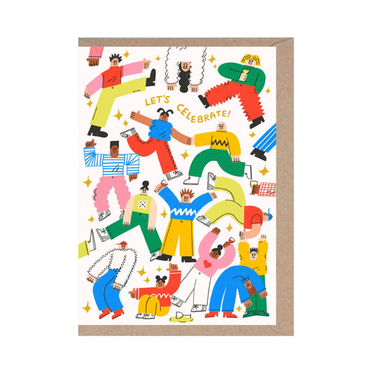 Let's Celebrate Greeting Card