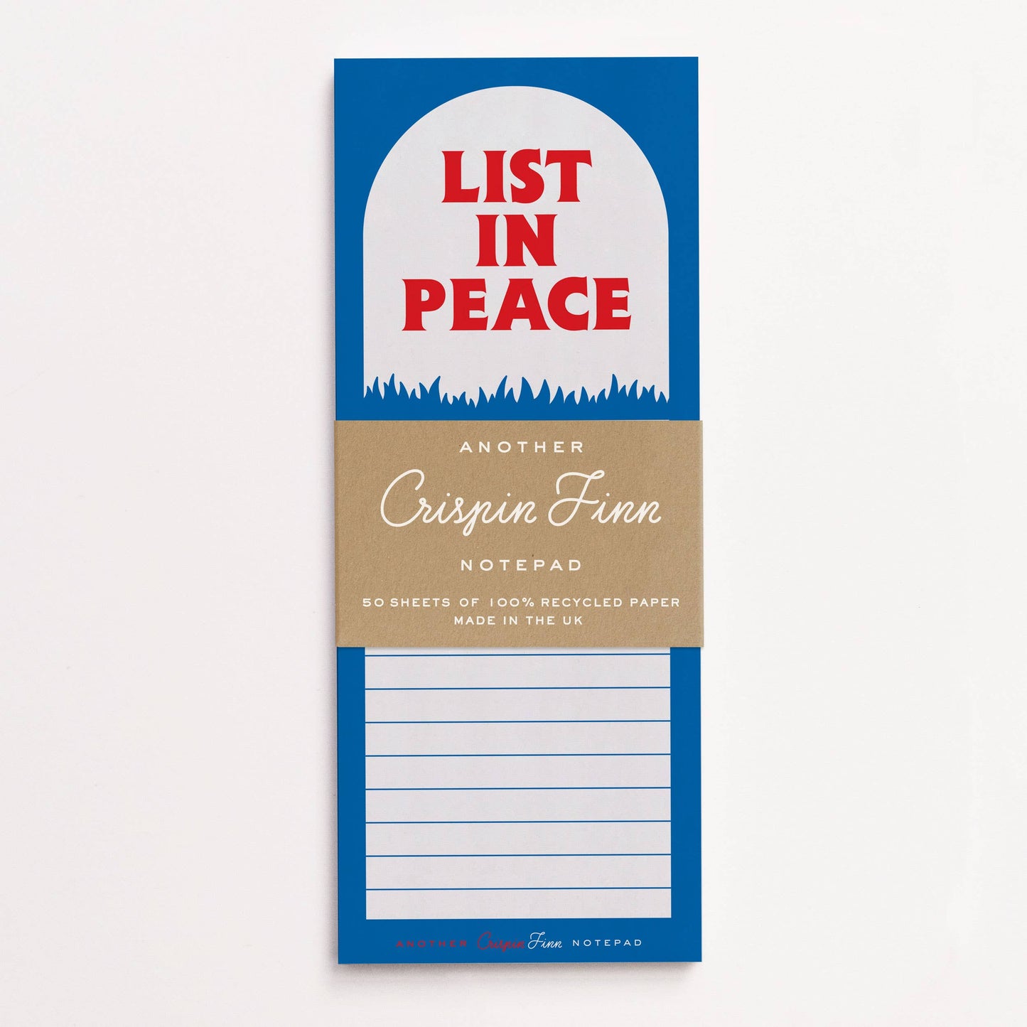 List In Peace Note Pad