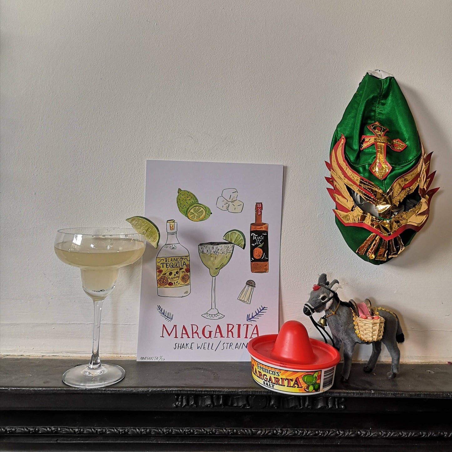 Margarita by Dick Vincent - A4 Print