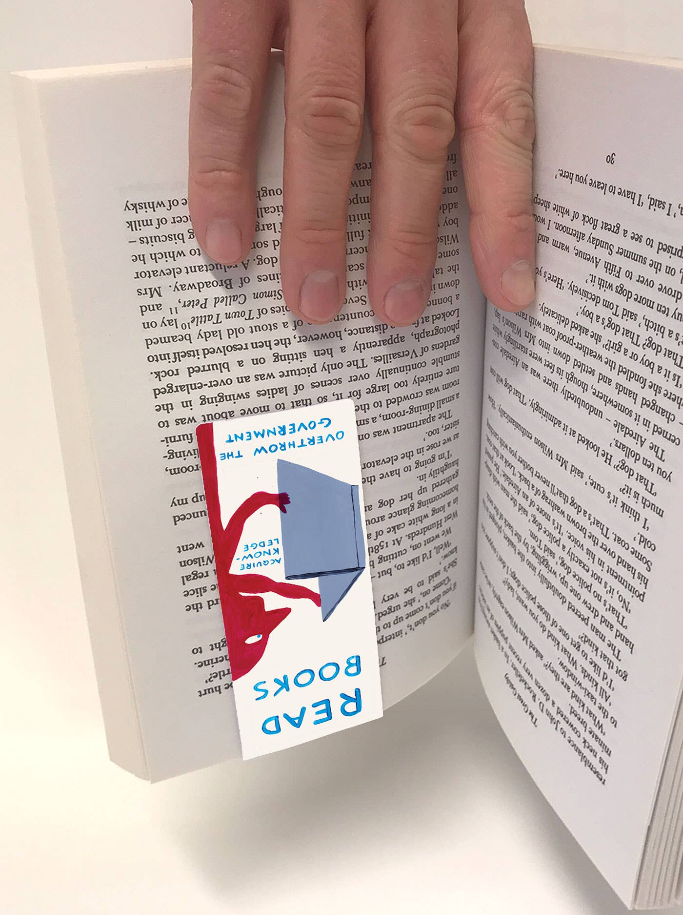 Read Books David Shrigley Magnetic Bookmark