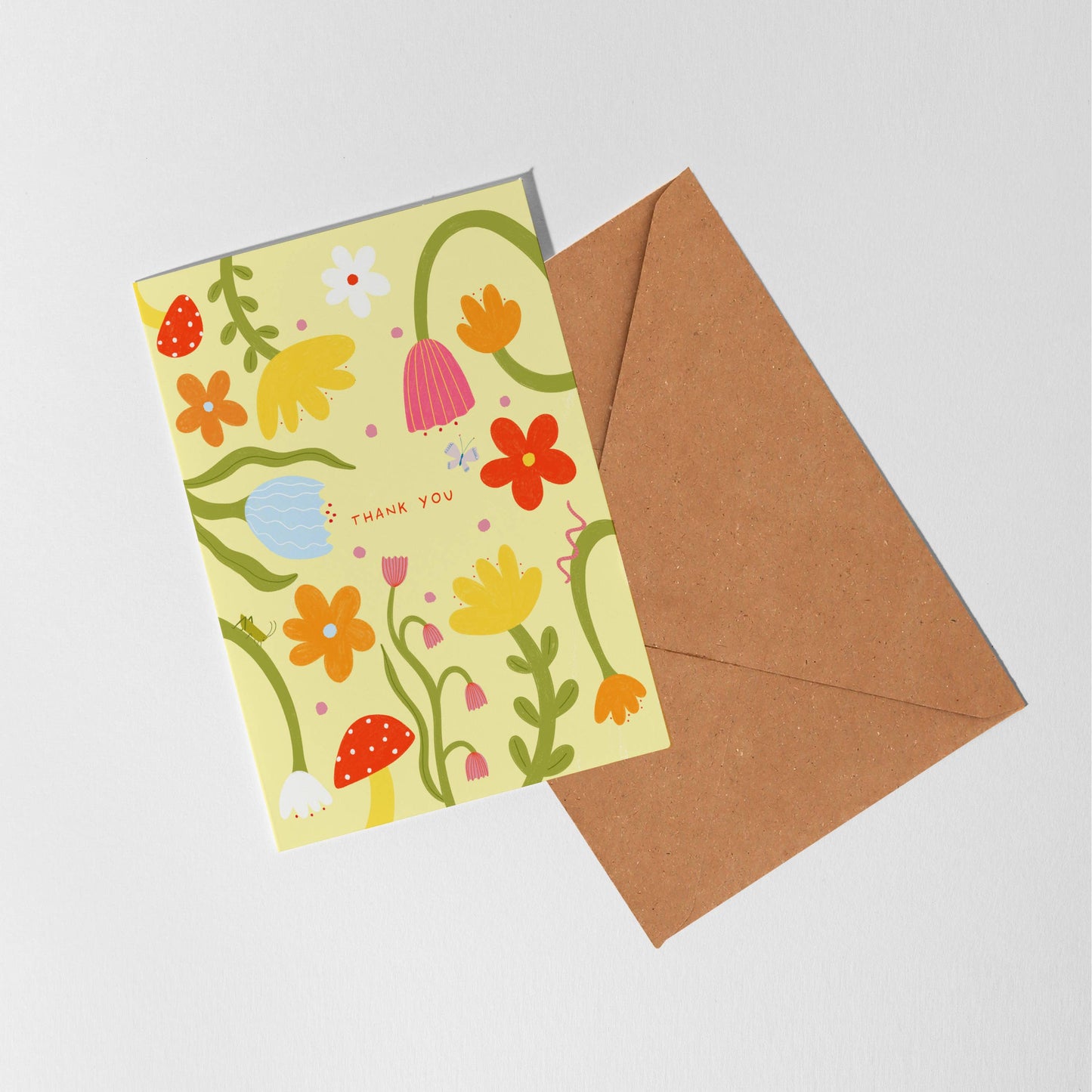 Floral Thank You Card | Thanks | Just To Say Card