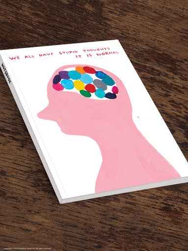 Stupid Thoughts A5 Notebook