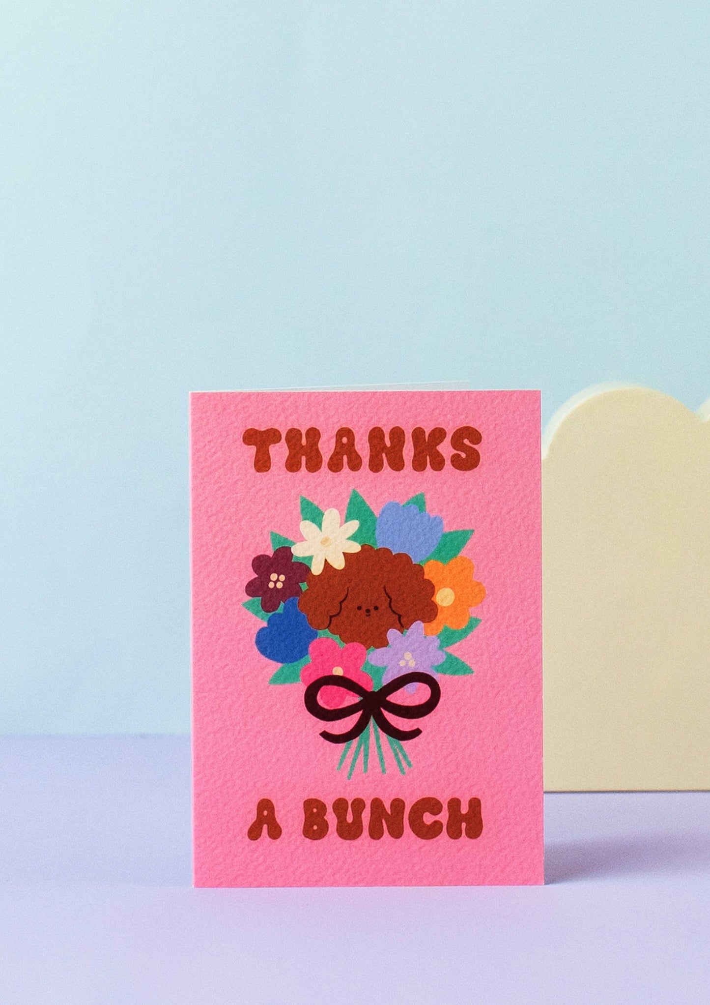 Thanks a Bunch Flowers Greeting Card