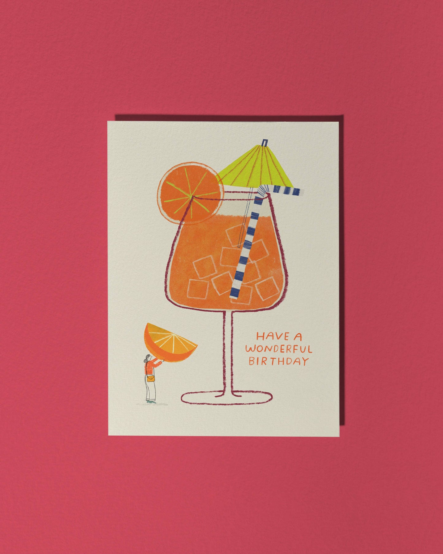 Have a Wonderful Birthday – Spritz Cocktail Card