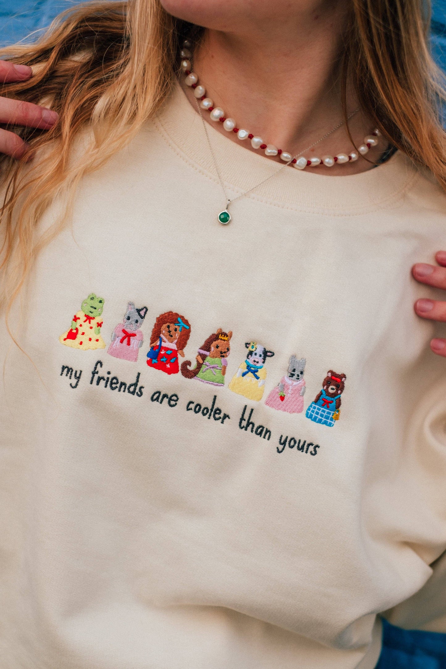 Sylvanian Families Embroidered Sweatshirt