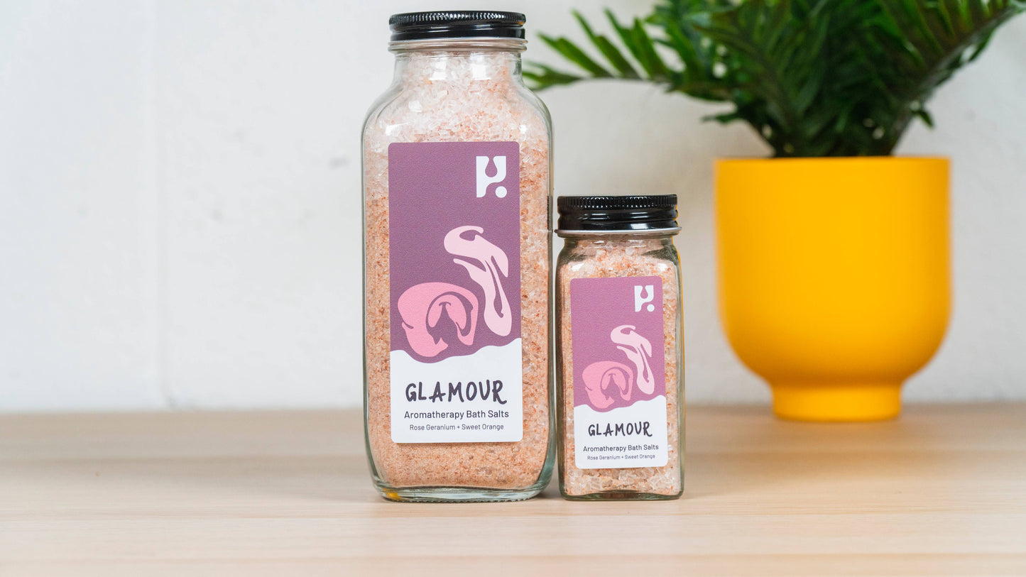 Glamour Bath Salts glass 500g