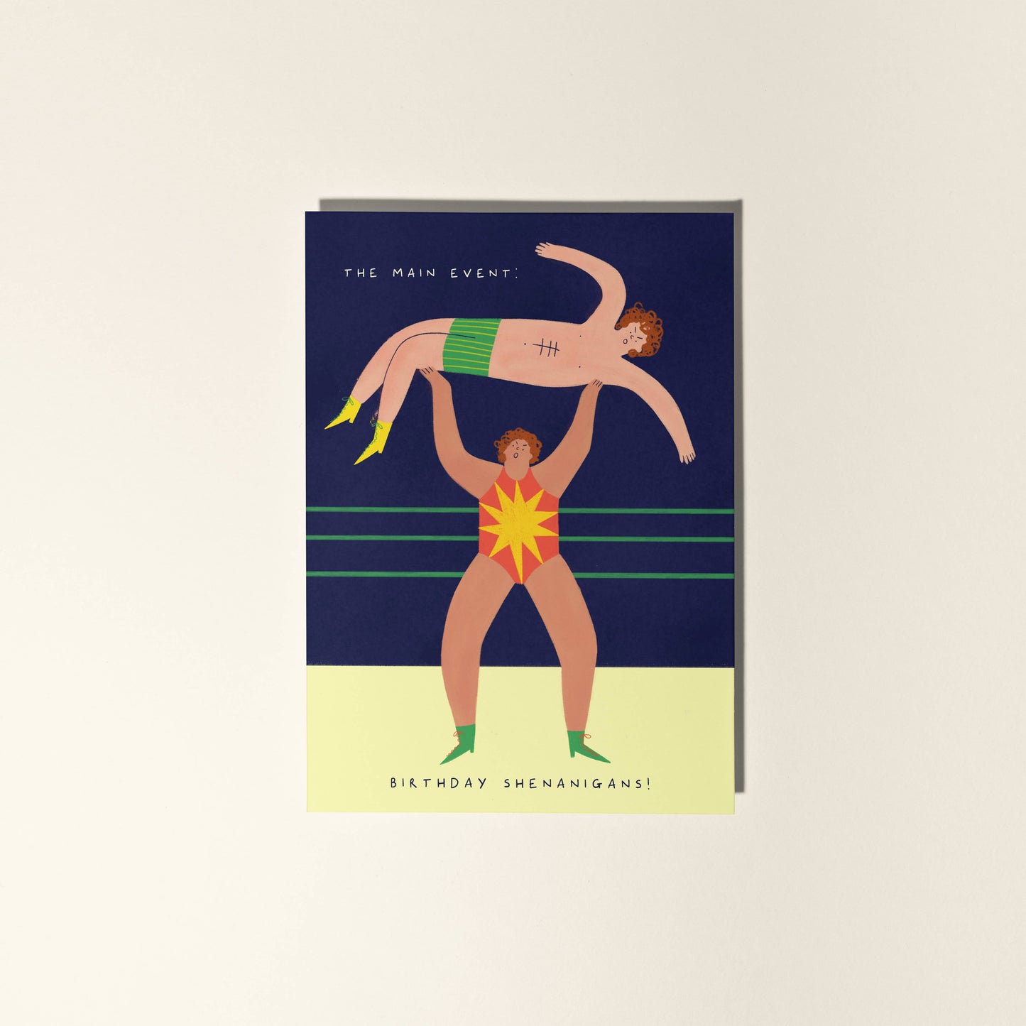The main Event, Birthday Shenanigans Greeting Card
