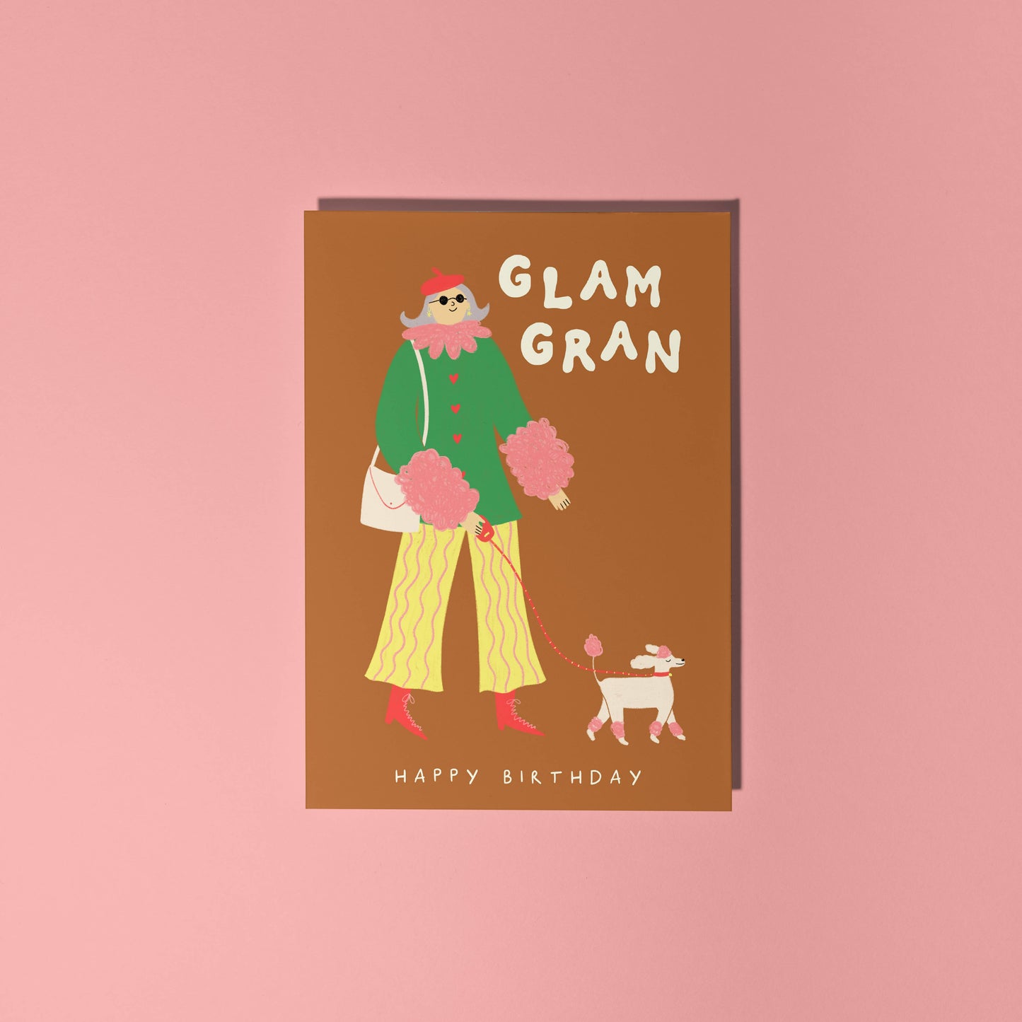Glam Gran Greeting card