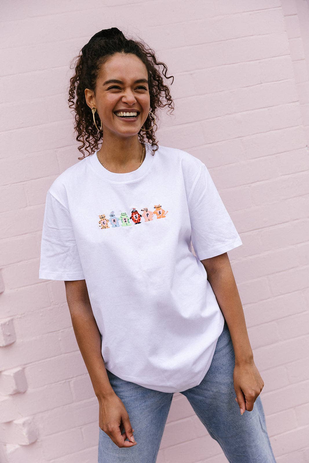 CRISPS Embroidered T-Shirt