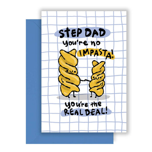Step Dad Impasta Card